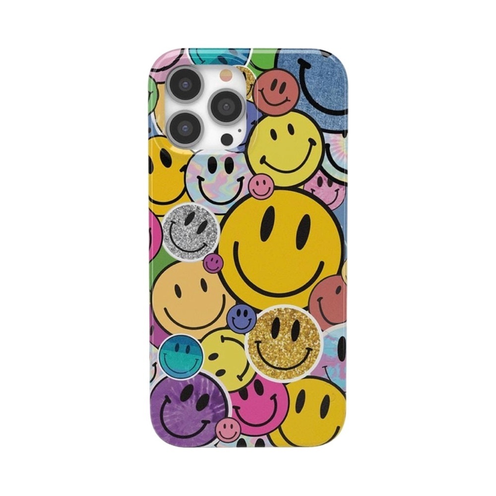 Smiley Face iPhone X Case - Picture 2 of 4
